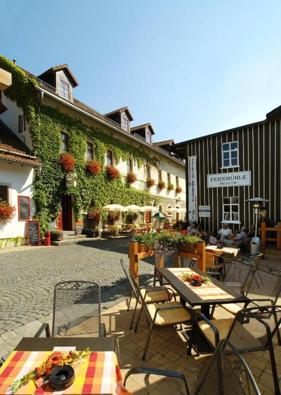 Hotel Zur Fernmuehle Ziegenrück Exterior foto